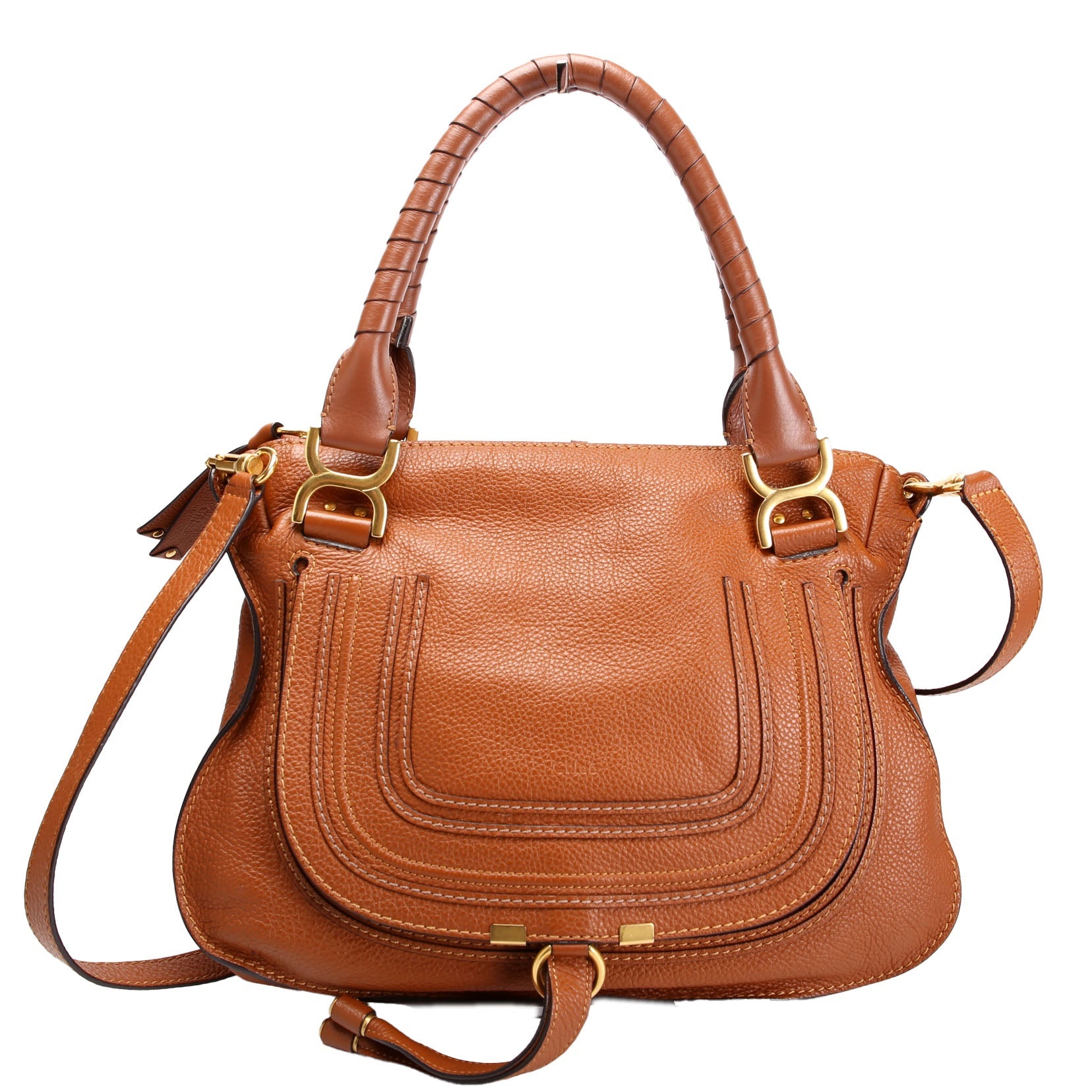 Marcie Satchel Medium Brown