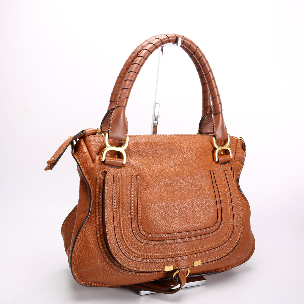 Marcie Satchel Medium Brown