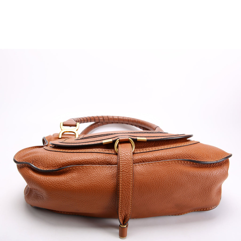 Marcie Satchel Medium Brown