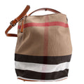 Canvas Mega Check Ashby Hobo Medium Tan/Multicolor
