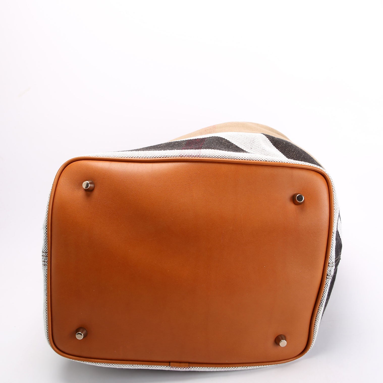 Canvas Mega Check Ashby Hobo Medium Tan/Multicolor
