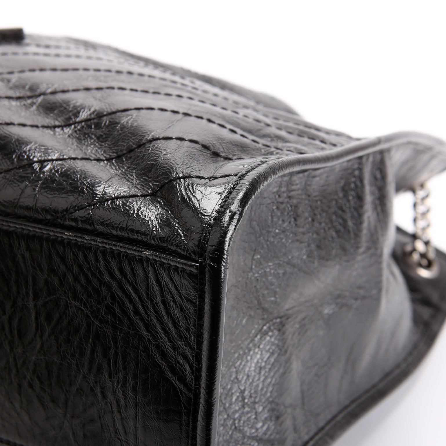 SAINT LAURENT Niki Large Shopper 579998 Black