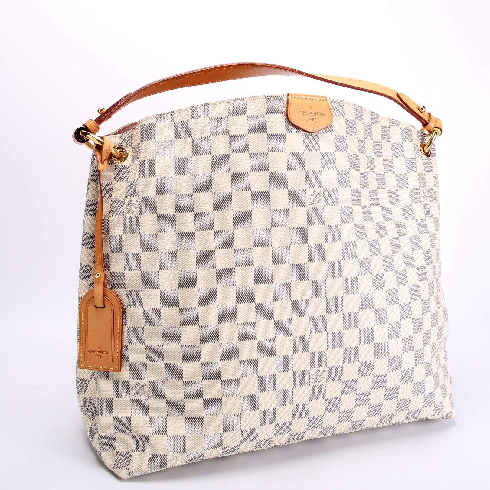 Graceful MM Damier Azur