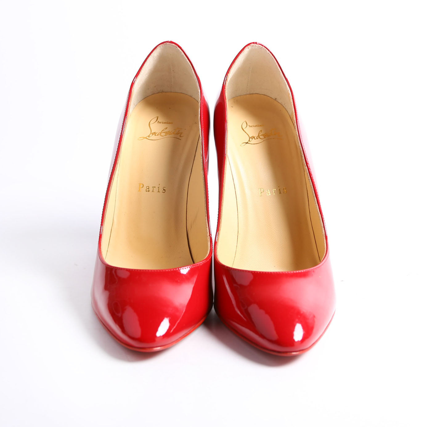 Tanga Patent 100MM Wedge Size 38.5 Red