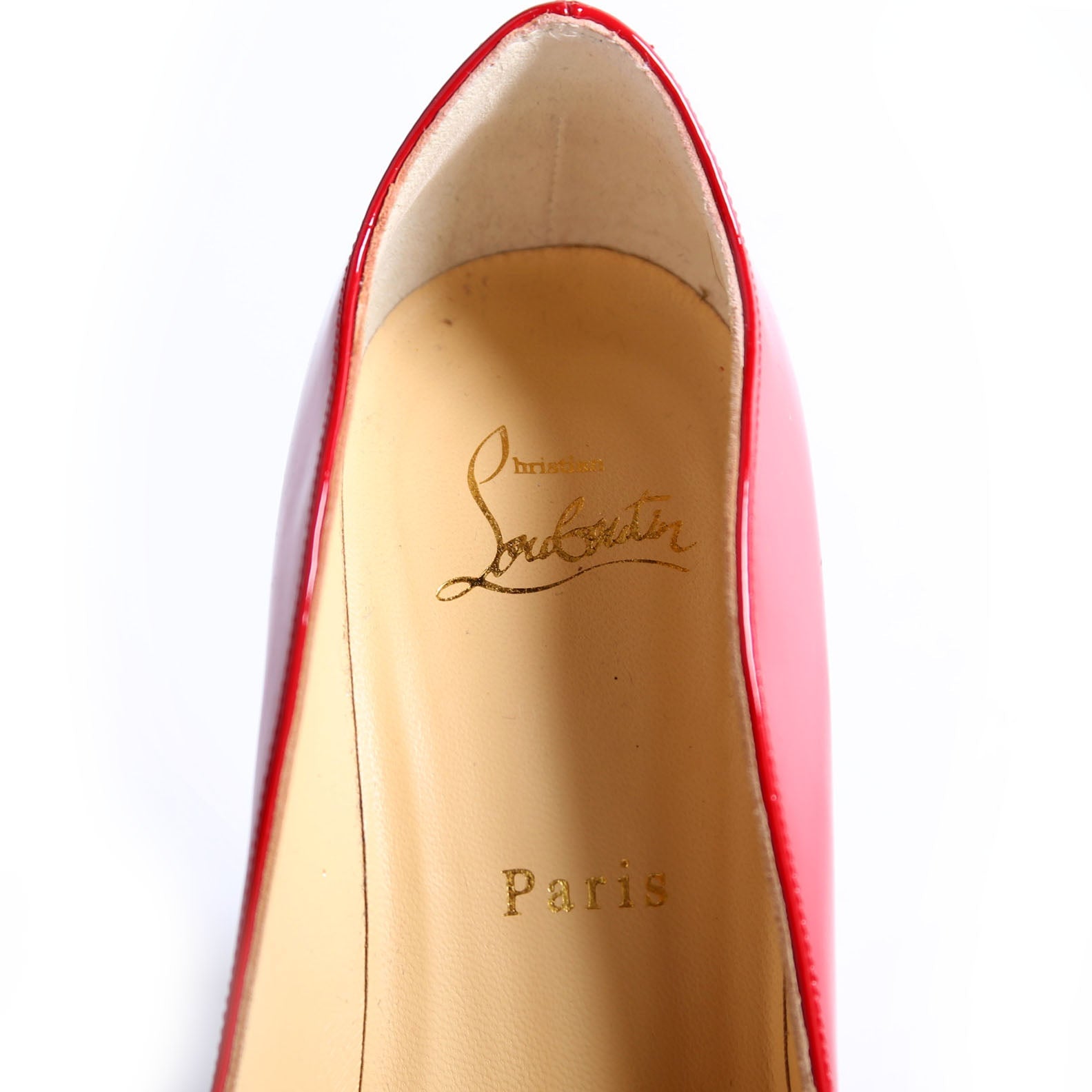Tanga Patent 100MM Wedge Size 38.5 Red