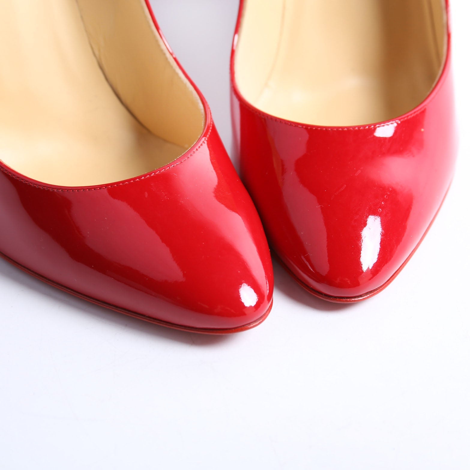 Tanga Patent 100MM Wedge Size 38.5 Red