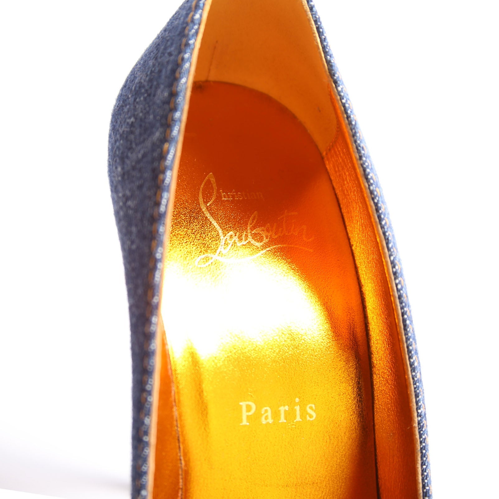 So Kate Denim 110MM Size 38 Blue