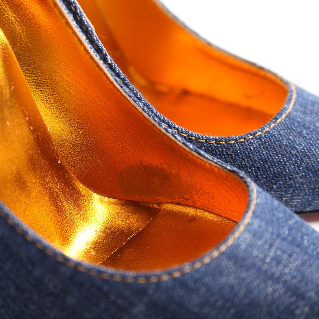 So Kate Denim 110MM Size 38 Blue