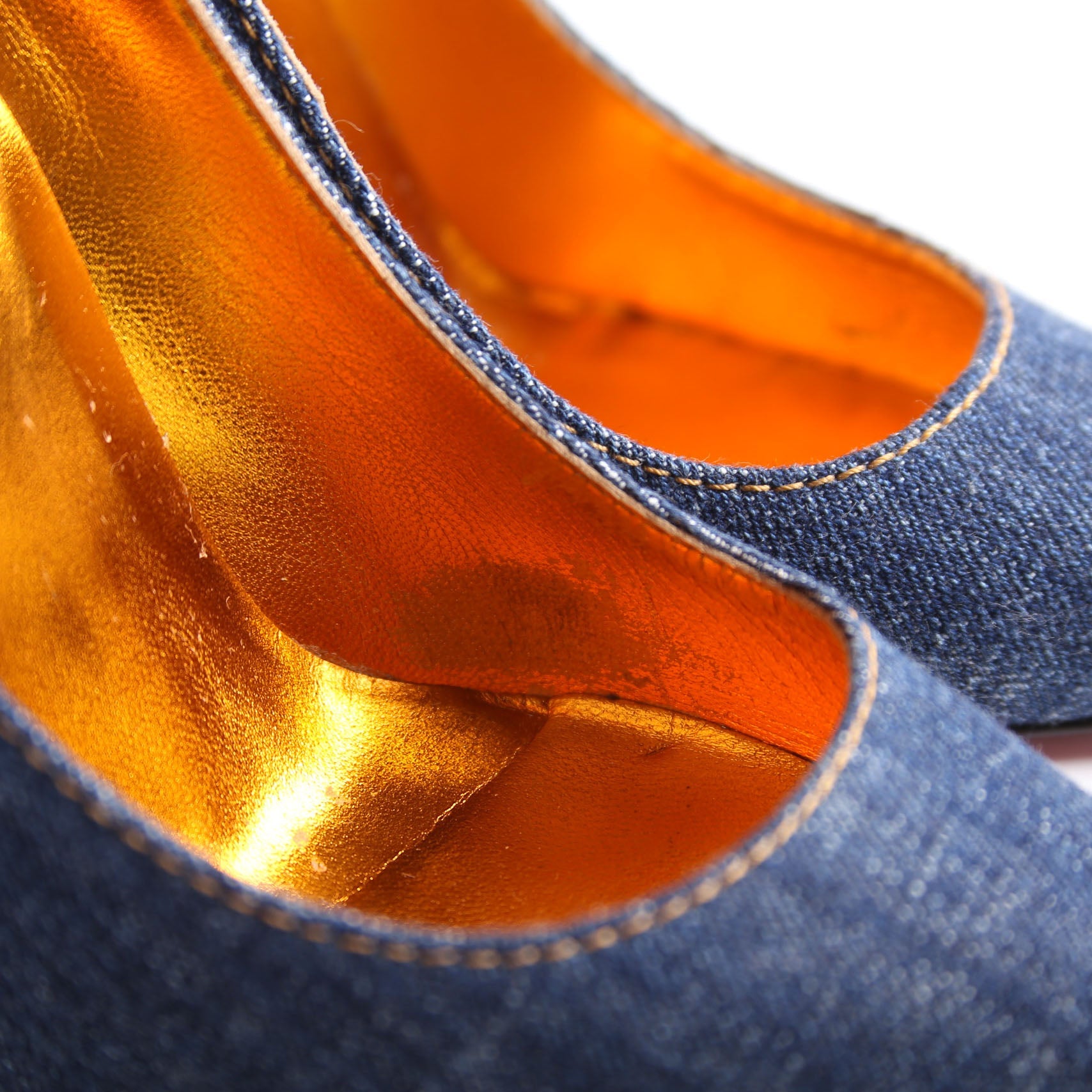 So Kate Denim 110MM Size 38 Blue