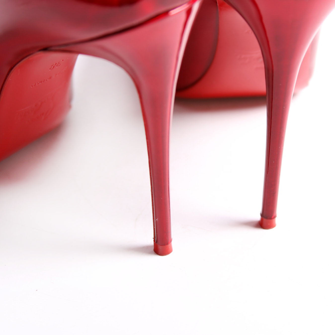 So Kate Patent 110MM Size 38 Red