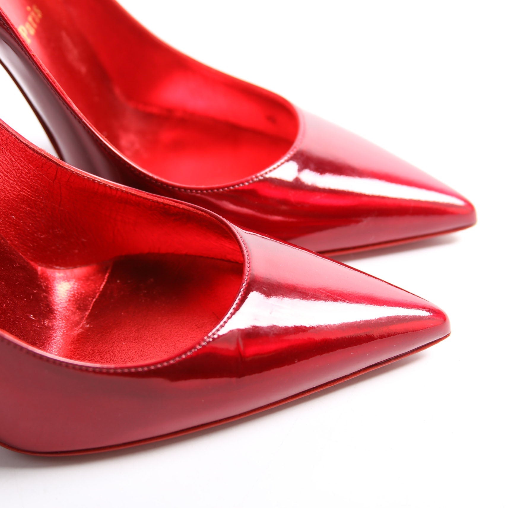 So Kate Patent 110MM Size 38 Red