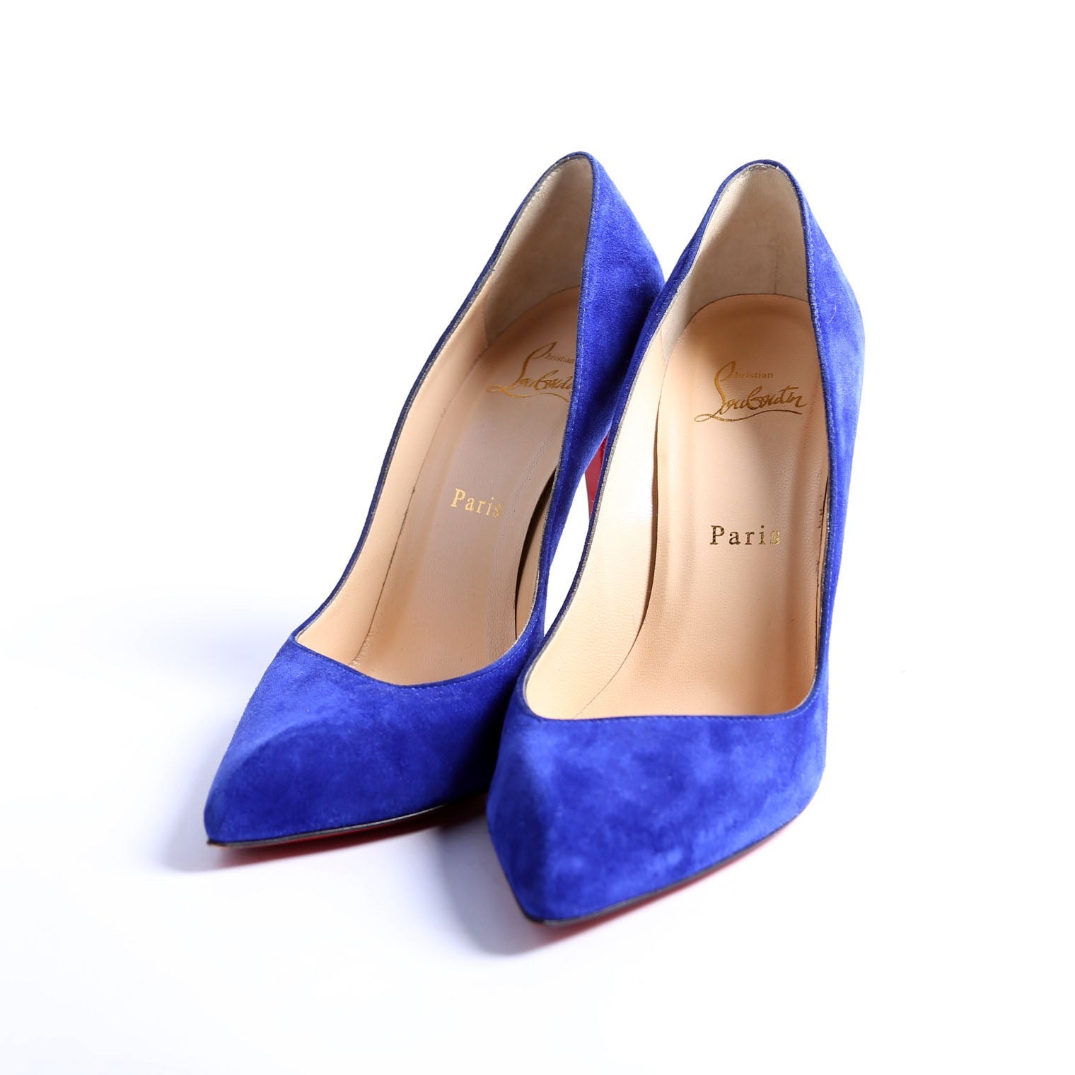 Corneille 110MM Suede Size 38 Blue