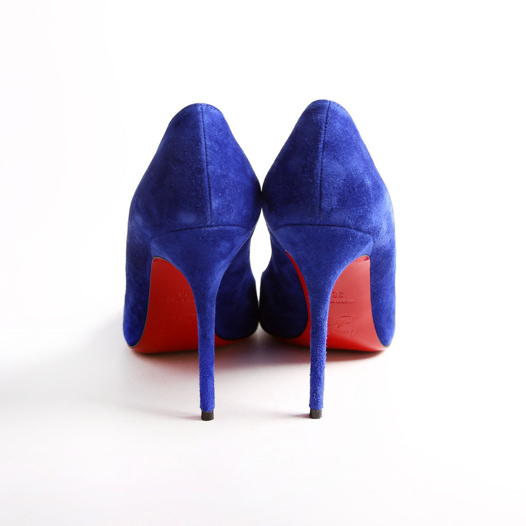 Corneille 110MM Suede Size 38 Blue
