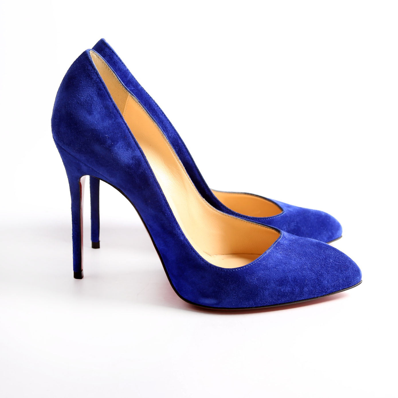 Corneille 110MM Suede Size 38 Blue