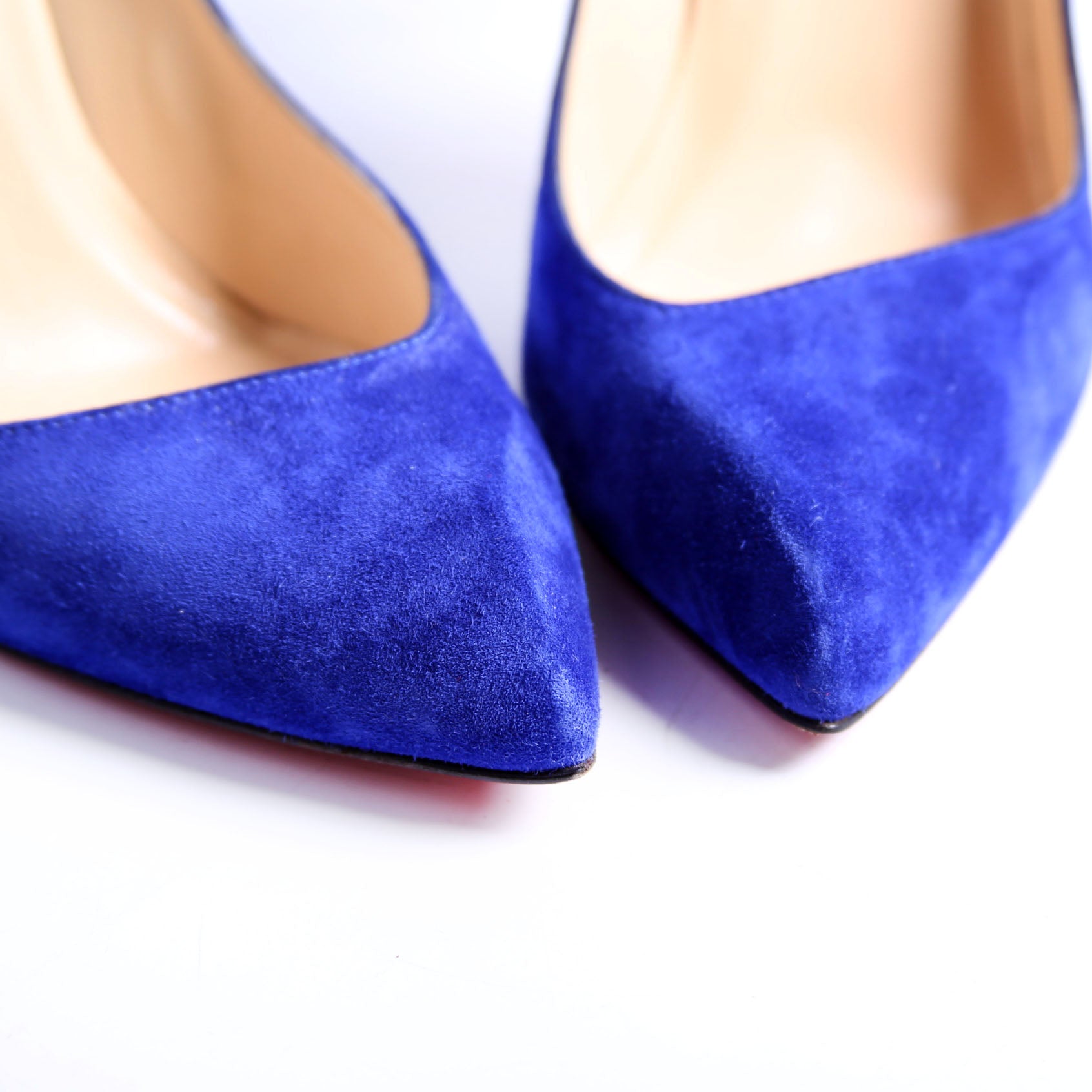 Corneille 110MM Suede Size 38 Blue