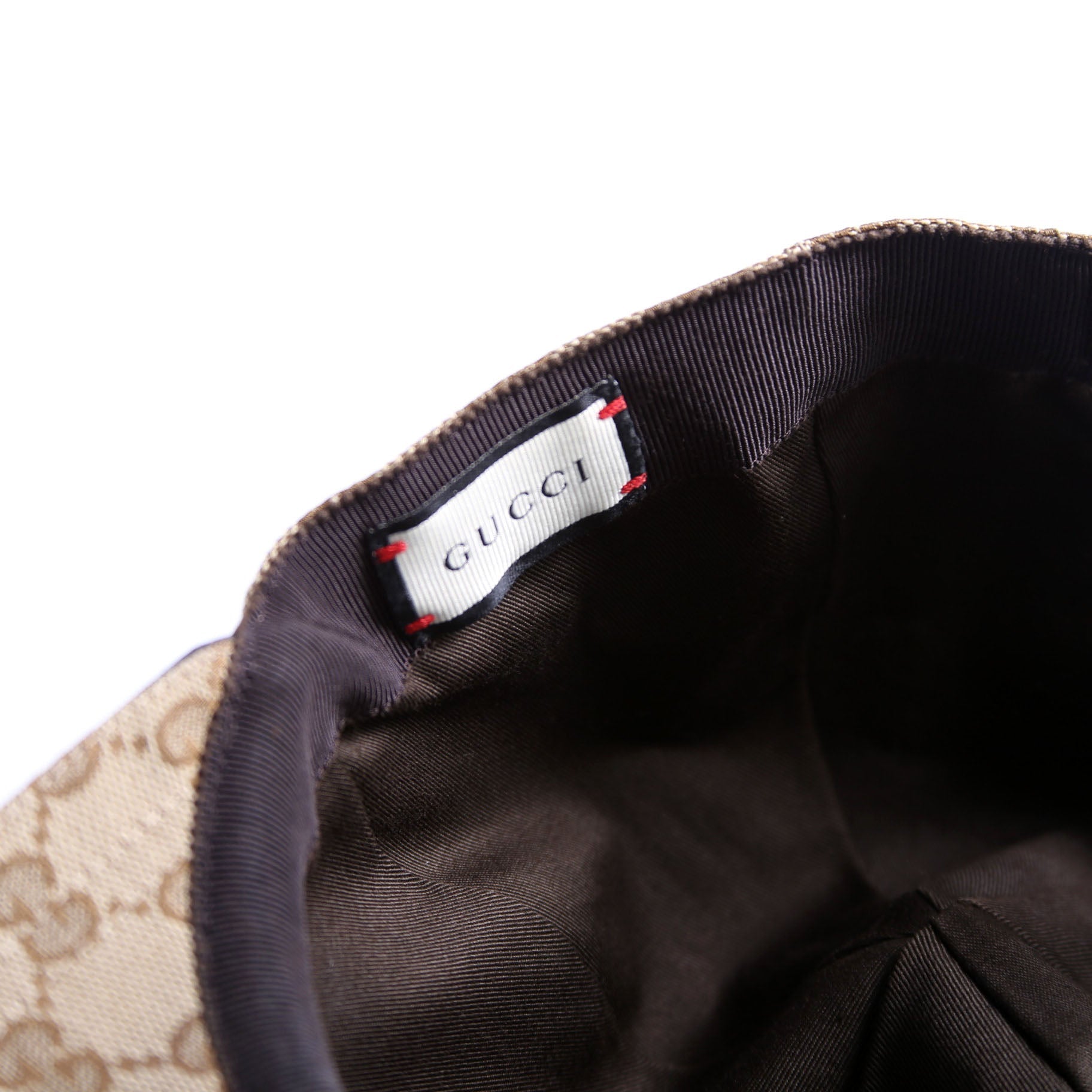 Gucci 200035 GG Canvas Web Cap Size Large