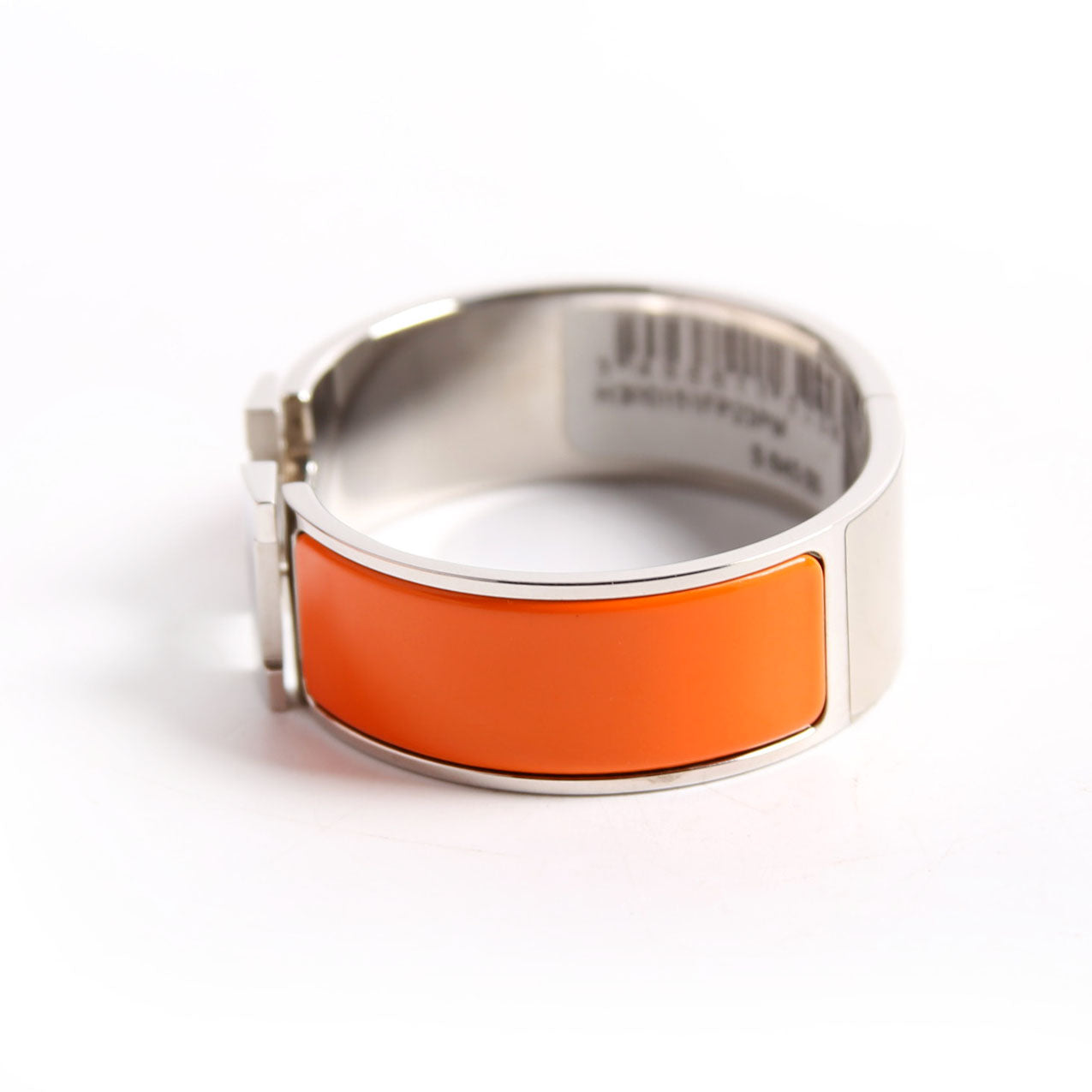 Hermes Clic Clac Wide PM Silver/Orange