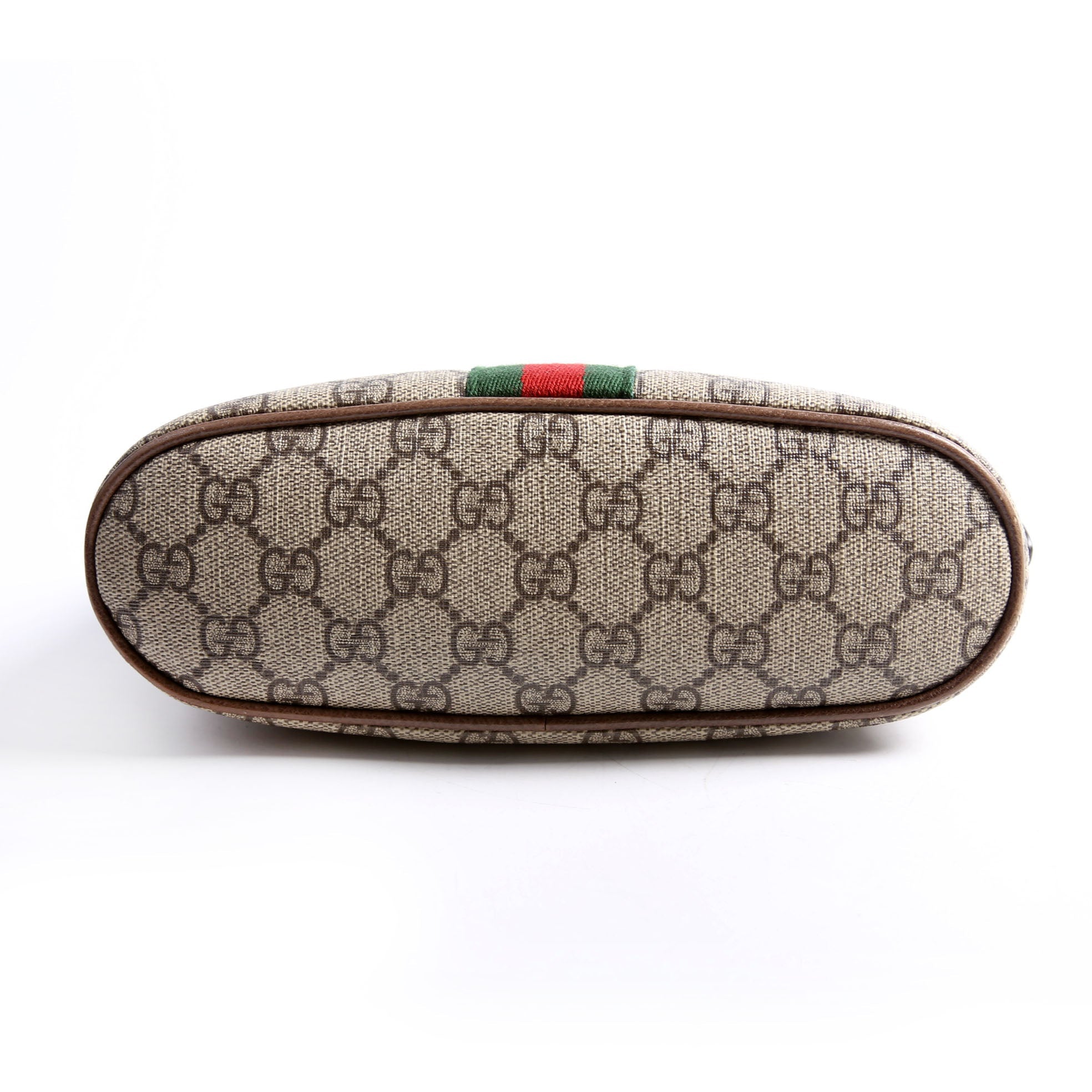 62551 Ophidia GG Supreme Large Cosmetic Case Brown