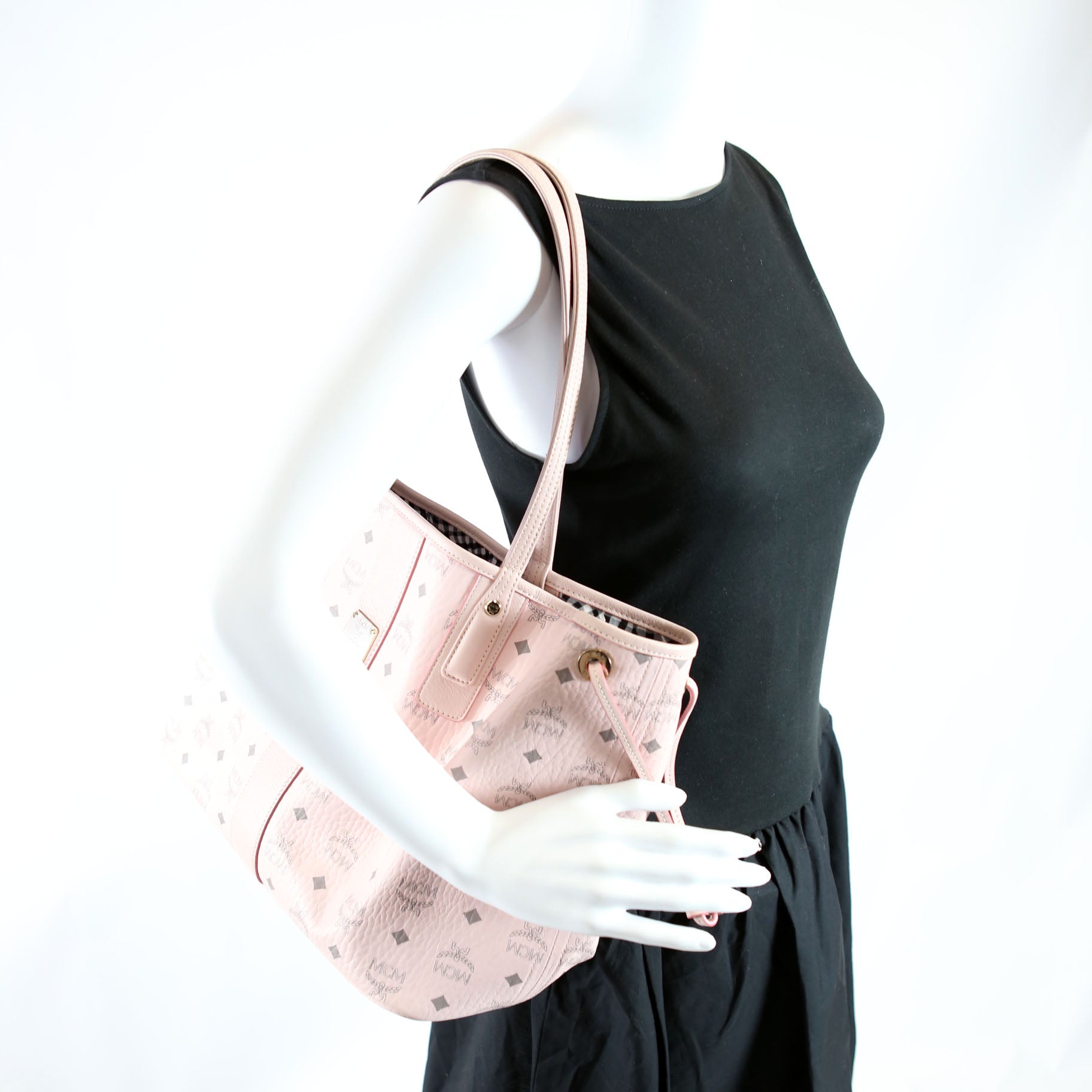 Liz Tote Reversible Without Pouch Medium Pink