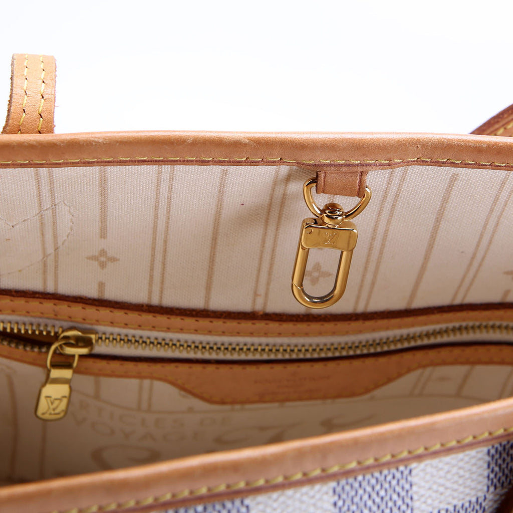 Neverfull PM Damier Azur Beige