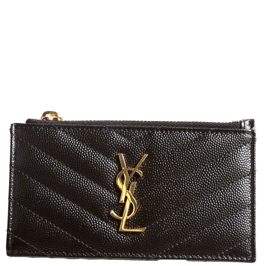 Grain De Poudre Fragments Card Holder 607915 Black