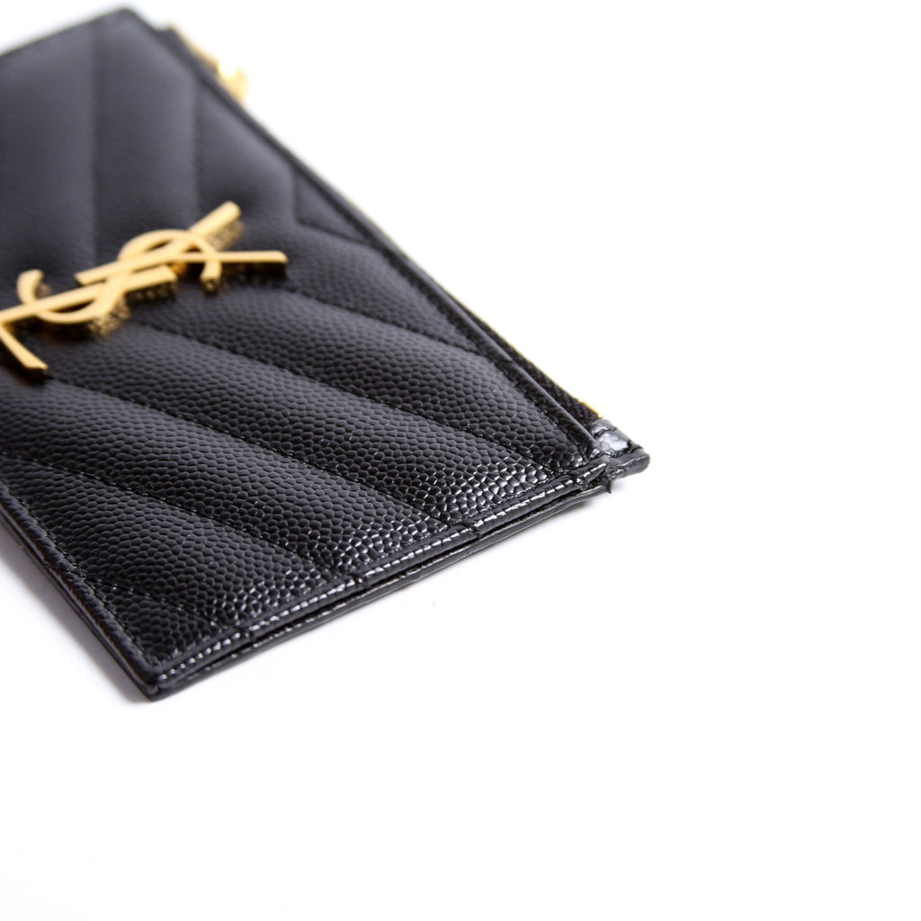 Grain De Poudre Fragments Card Holder 607915 Black