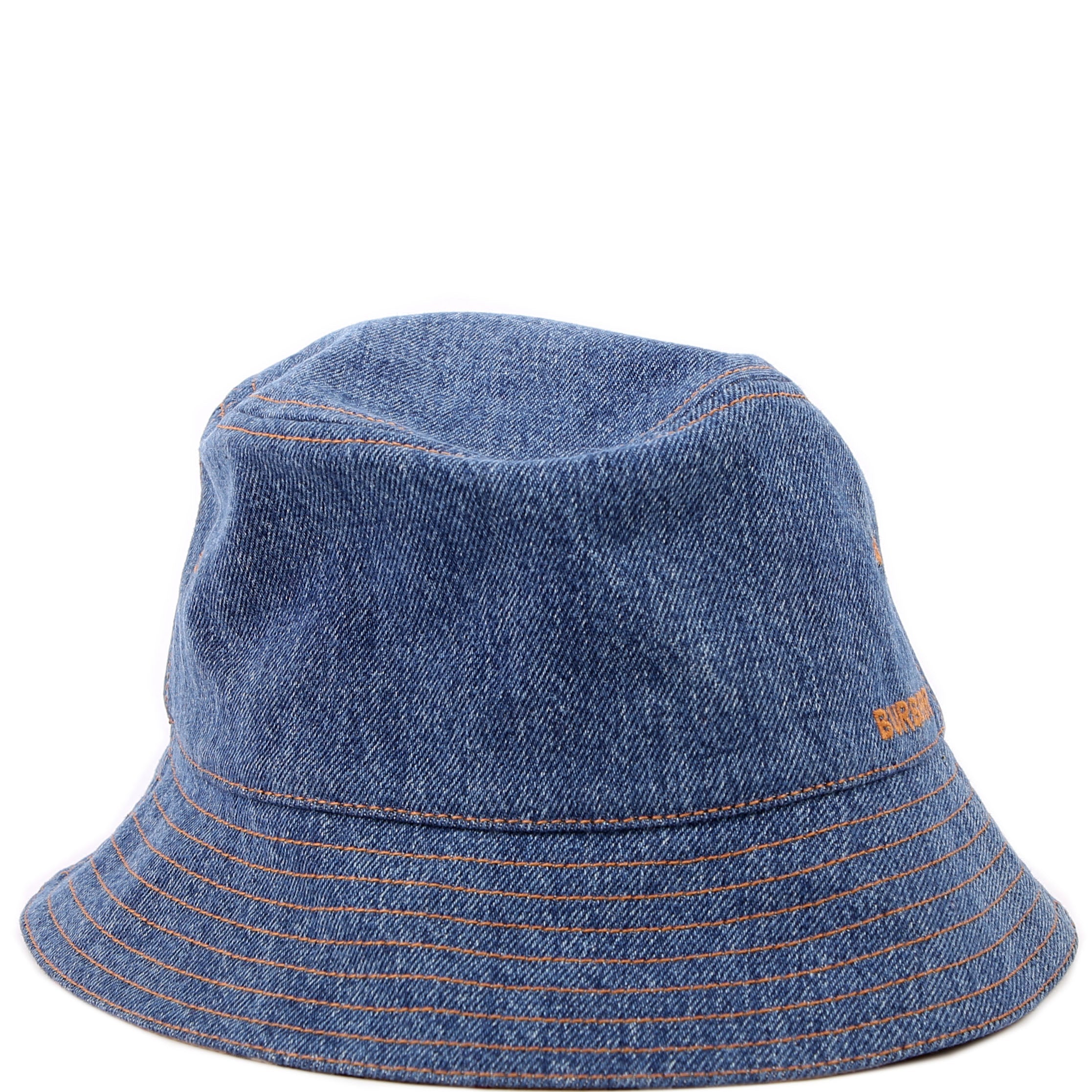 Washed Denim Bucket Hat Size M