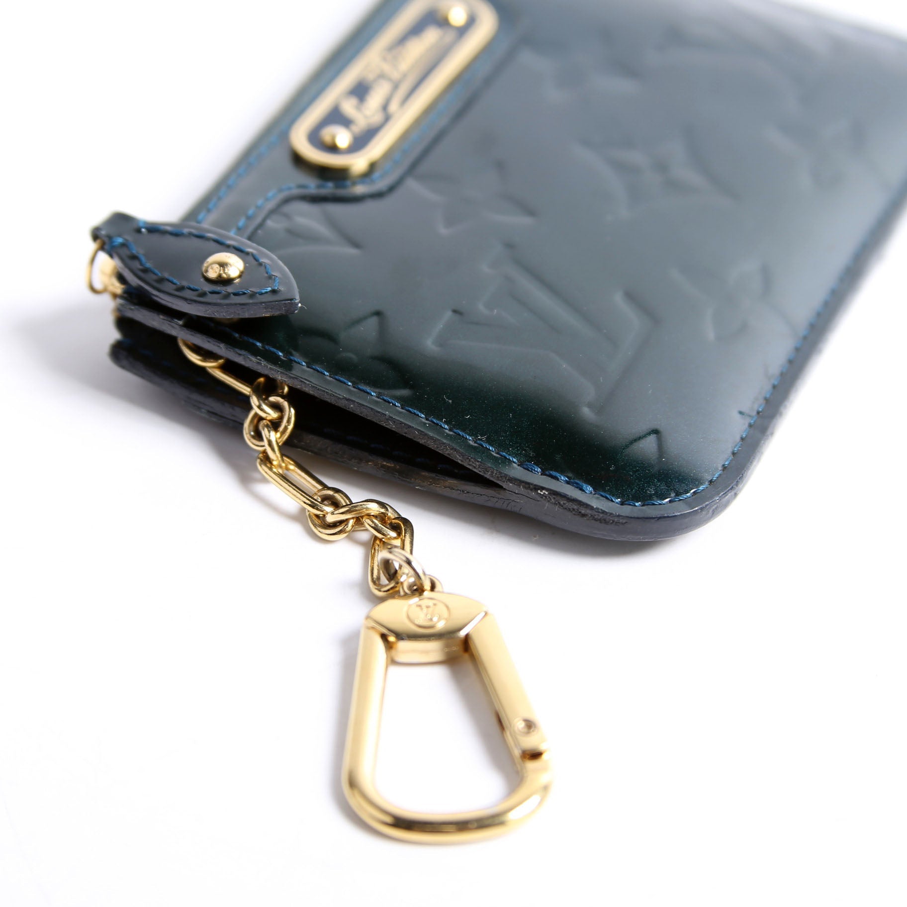 Pochette Cles Vernis Green