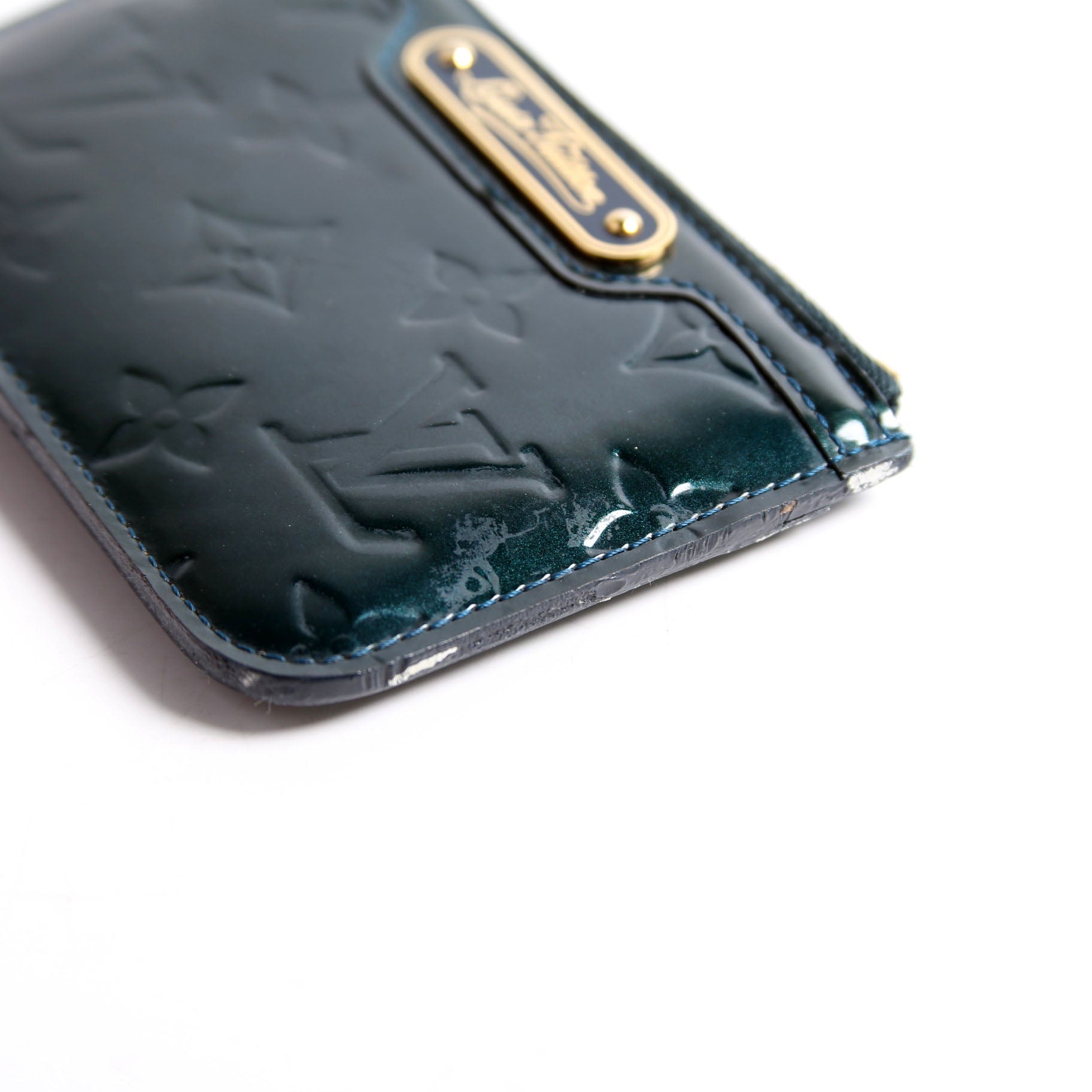 Pochette Cles Vernis Green