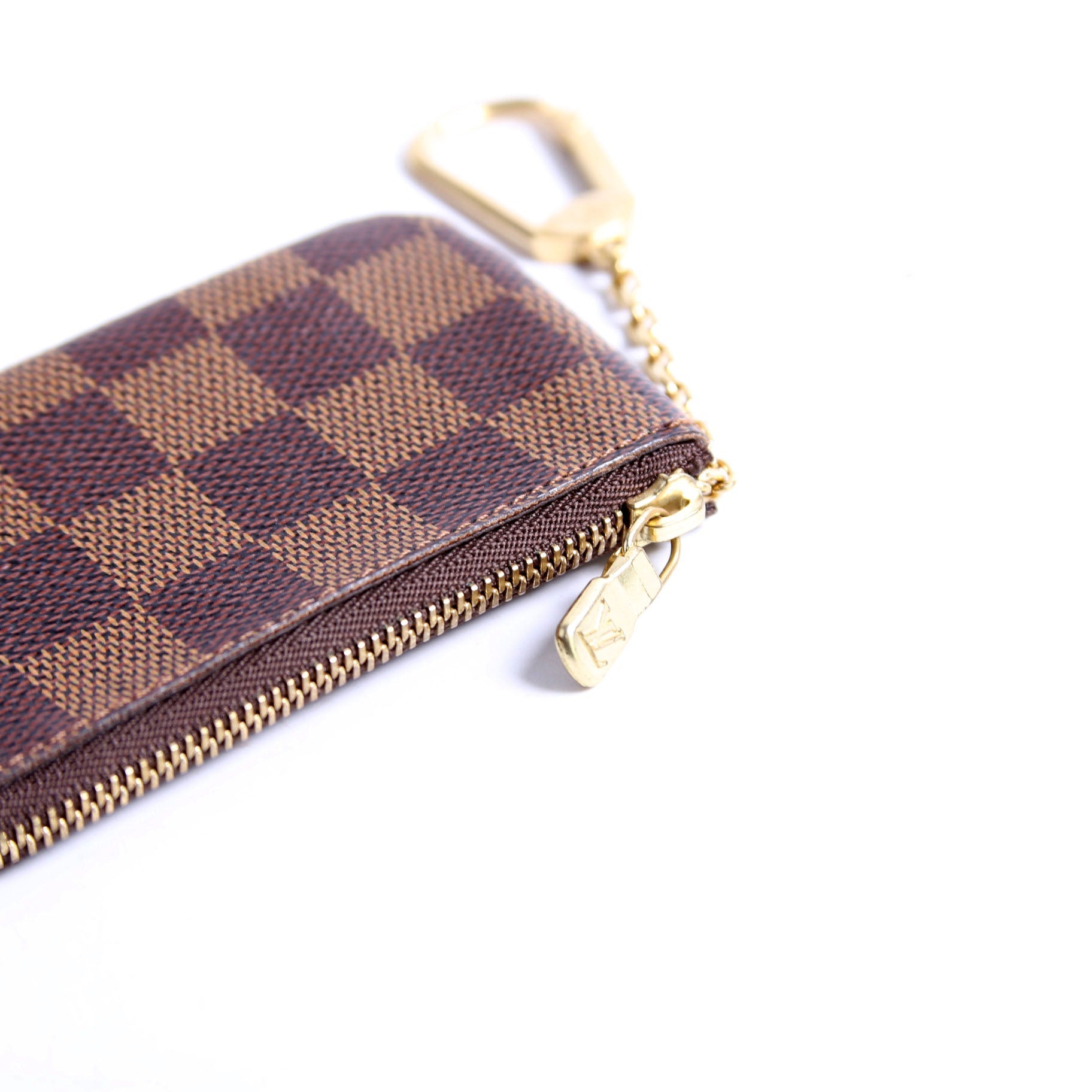 Pochette Cles Damier Ebene