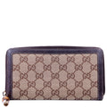 224253 GG Bamboo Zip Wallet
