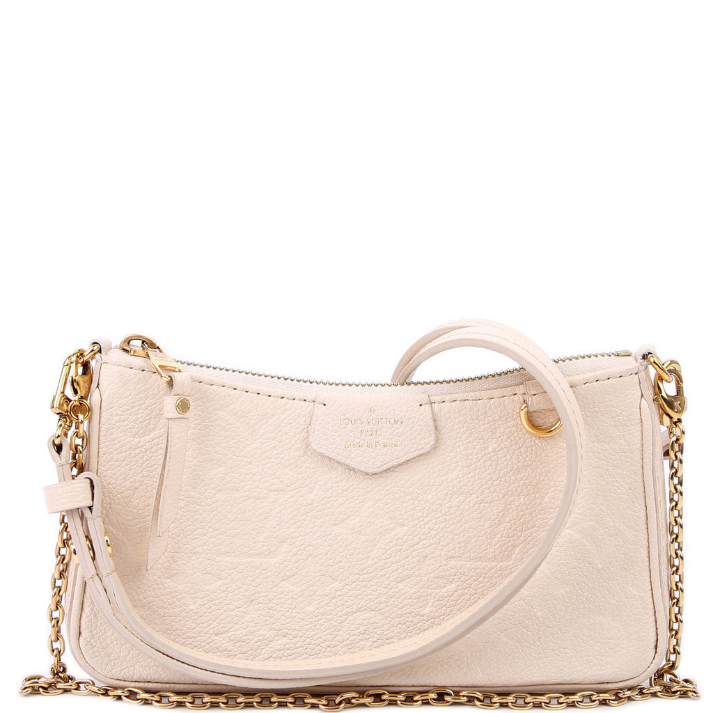 Easy Pouch On Strap Empreinte Cream