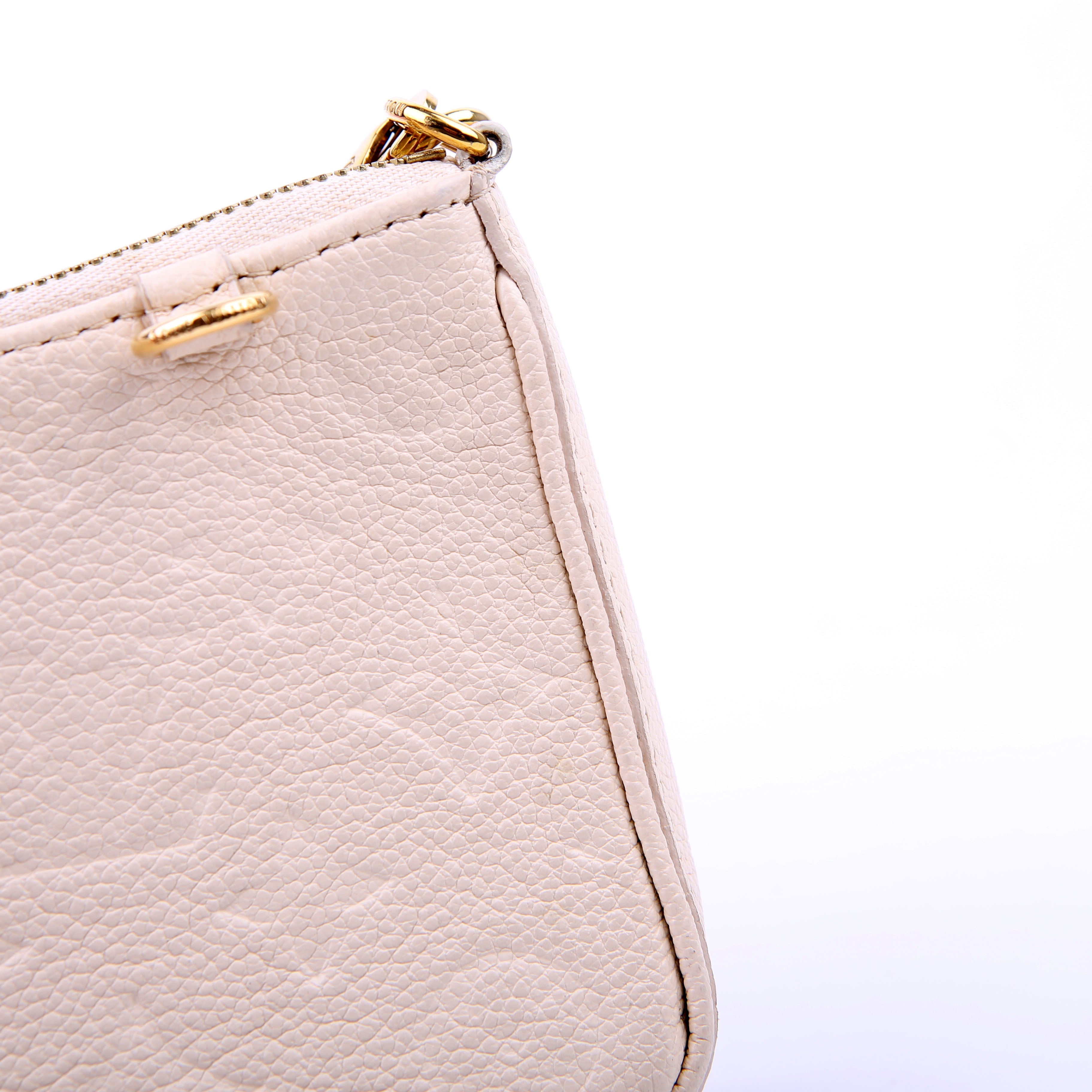 Easy Pouch On Strap Empreinte Cream