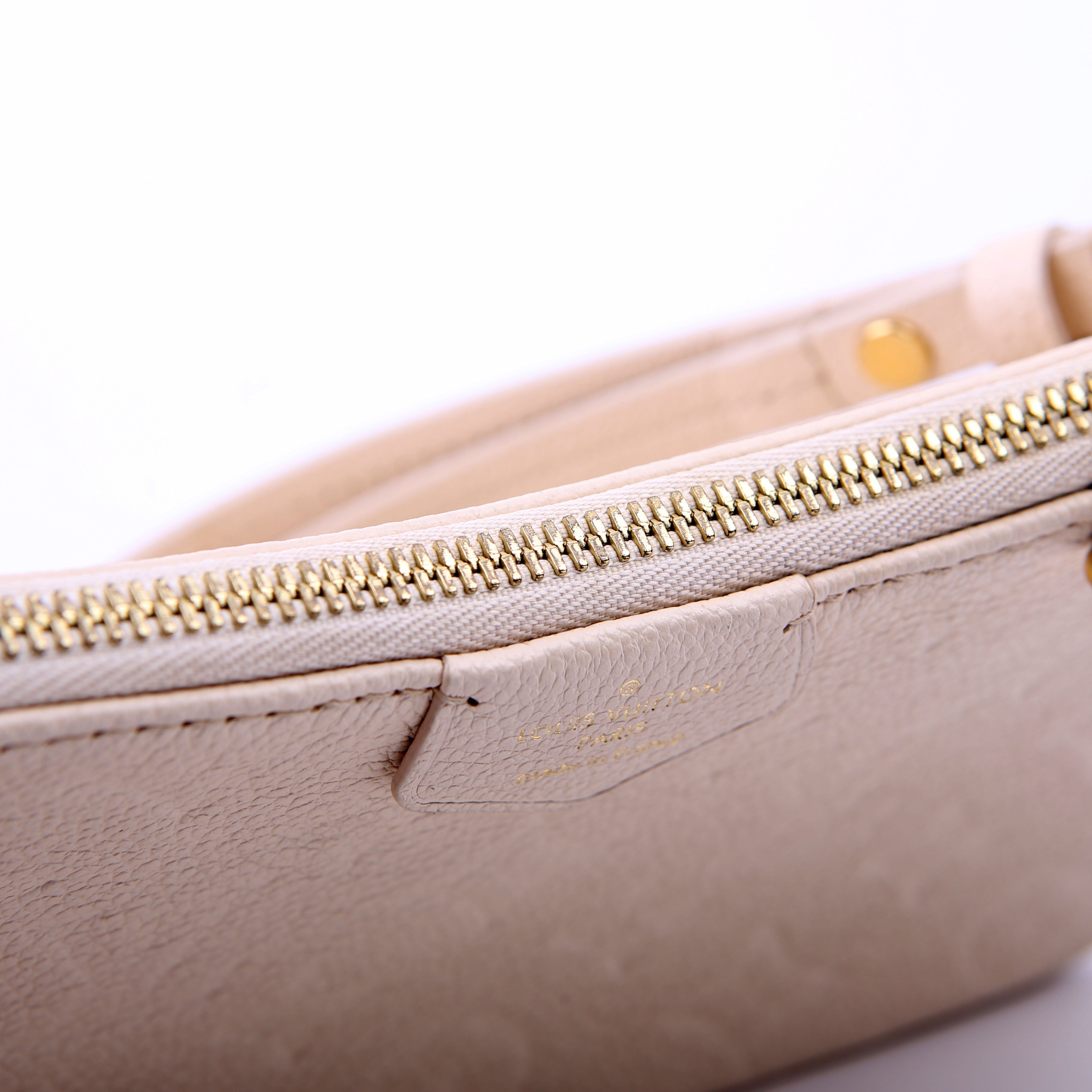 Easy Pouch On Strap Empreinte Cream