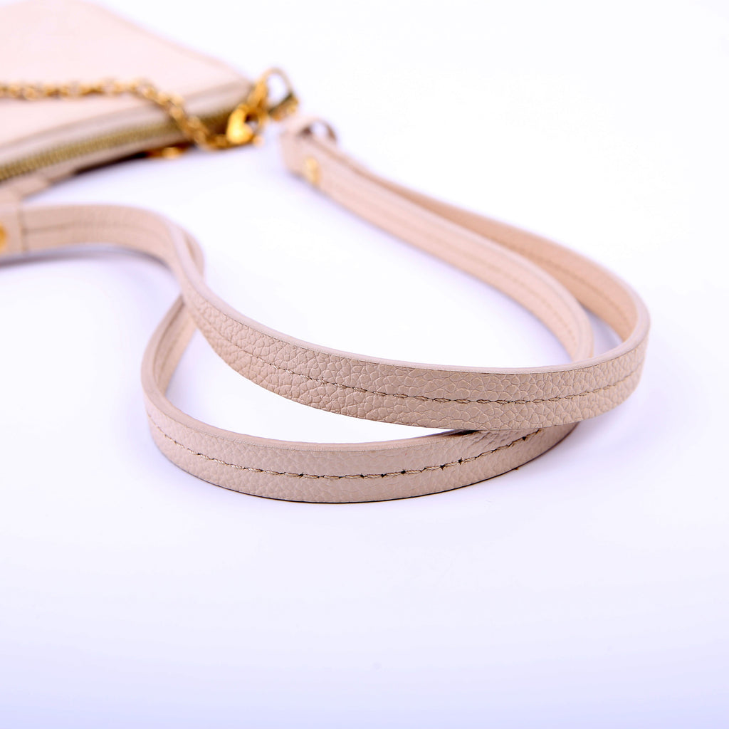 Easy Pouch On Strap Empreinte Cream
