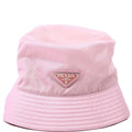 1HC137 Re-Nylon Triangle Logo Bucket Size L Pink