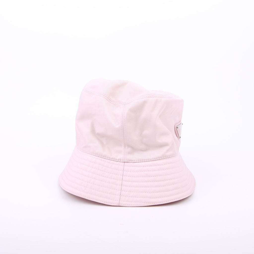 1HC137 Re-Nylon Triangle Logo Bucket Size L Pink