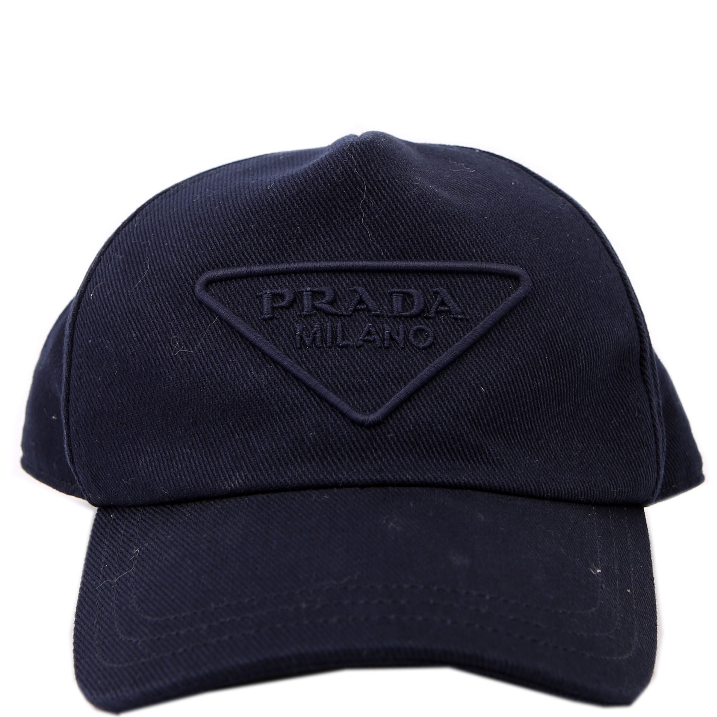 1HC179 Embroidered Logo Baseball Cap Size Medium Navy
