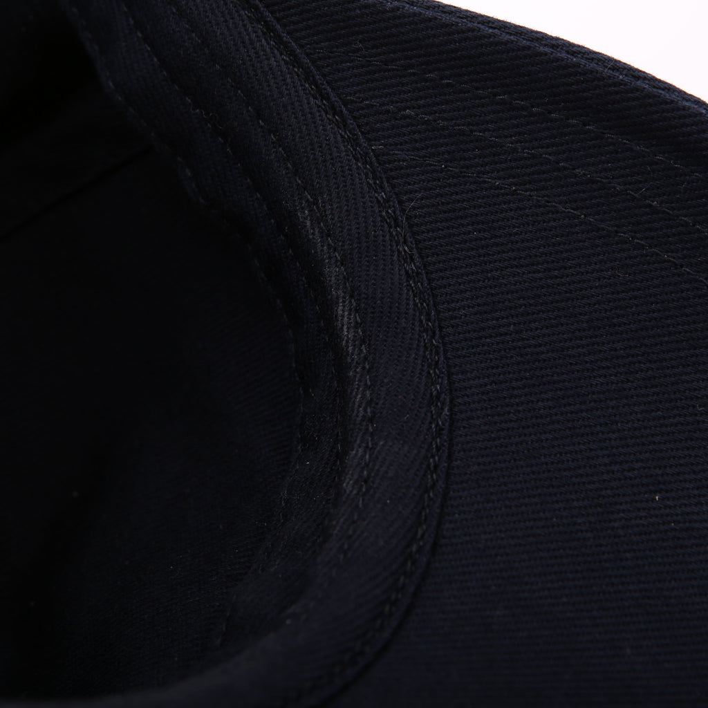 1HC179 Embroidered Logo Baseball Cap Size Medium Navy