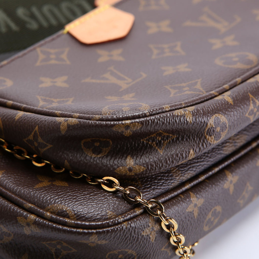Multi Pochette Monogram Green