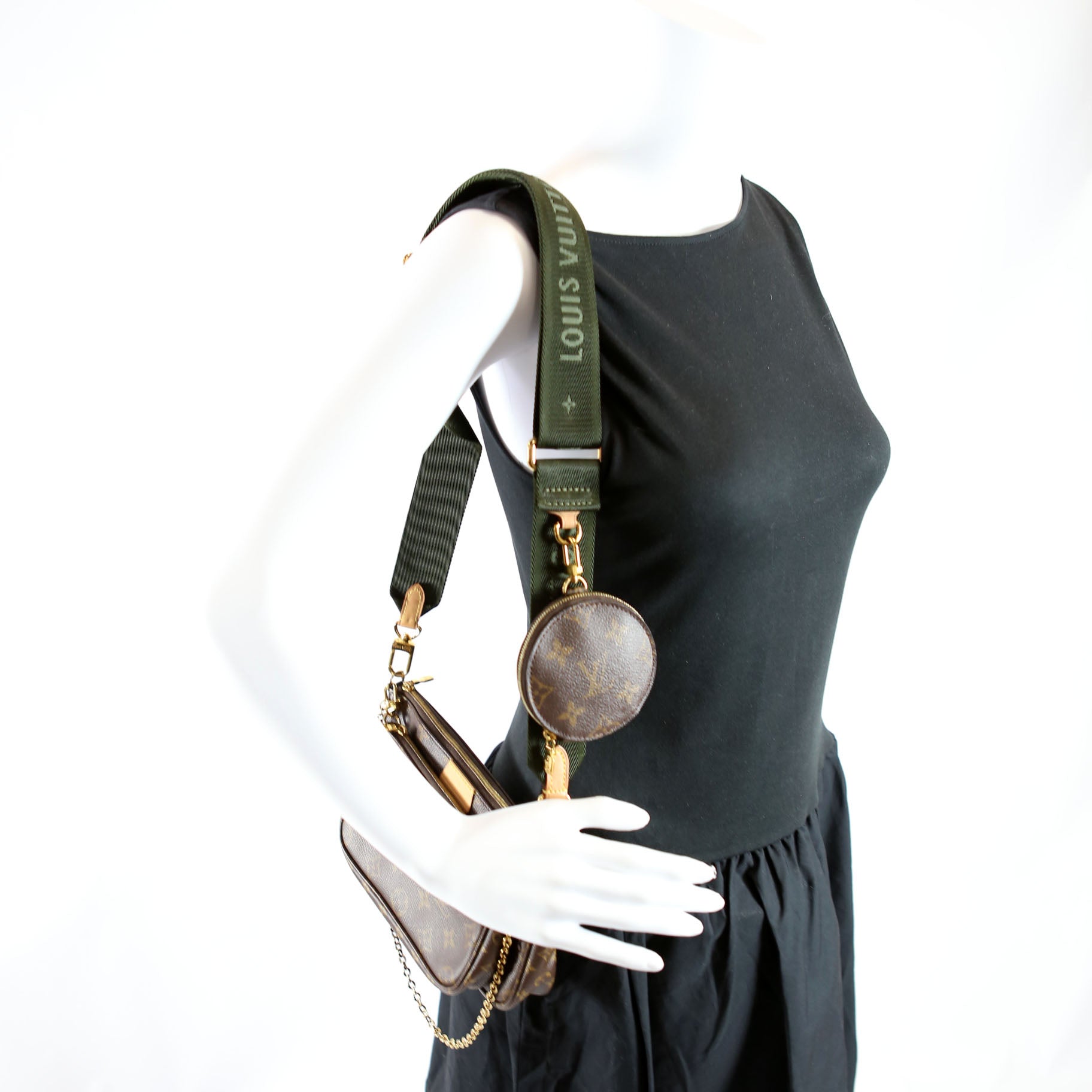 Multi Pochette Monogram Green