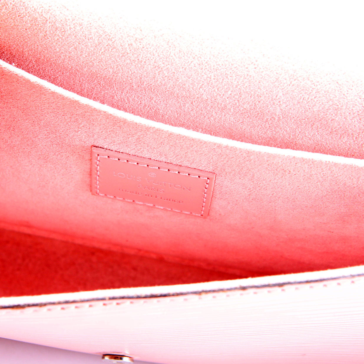 Pochette Felicie Epi Leather Pink