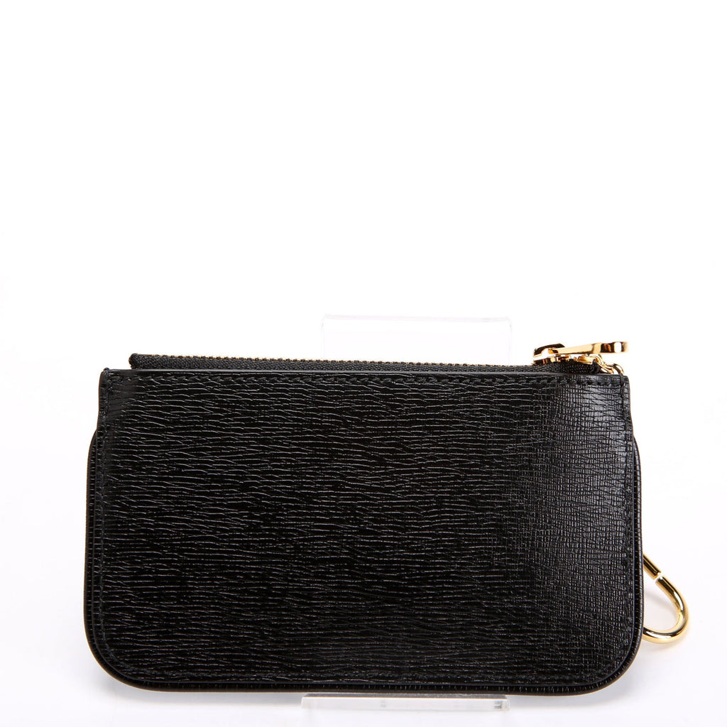 Gucci 790102 Script Key Case Black