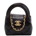 Mini Kelly Bag Charm Black