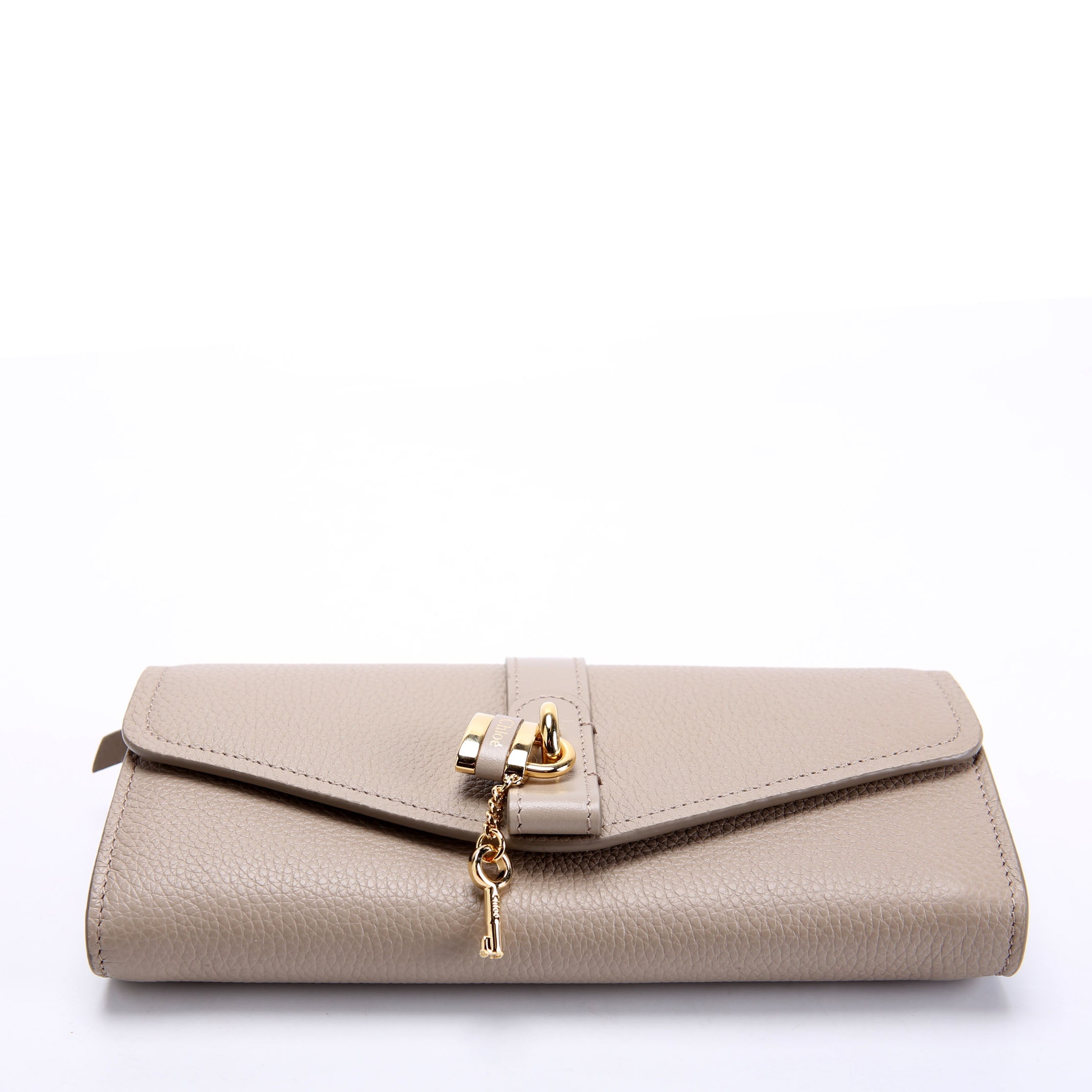 Aby Long Flap Wallet Taupe