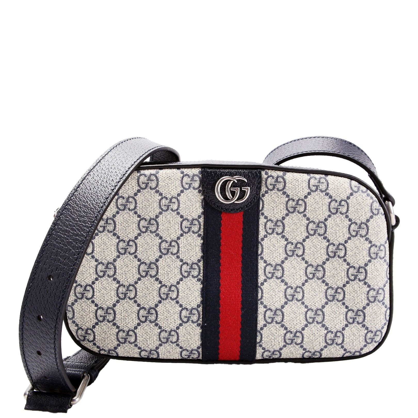 681064 Ophidia GG Shoulder Bag Navy