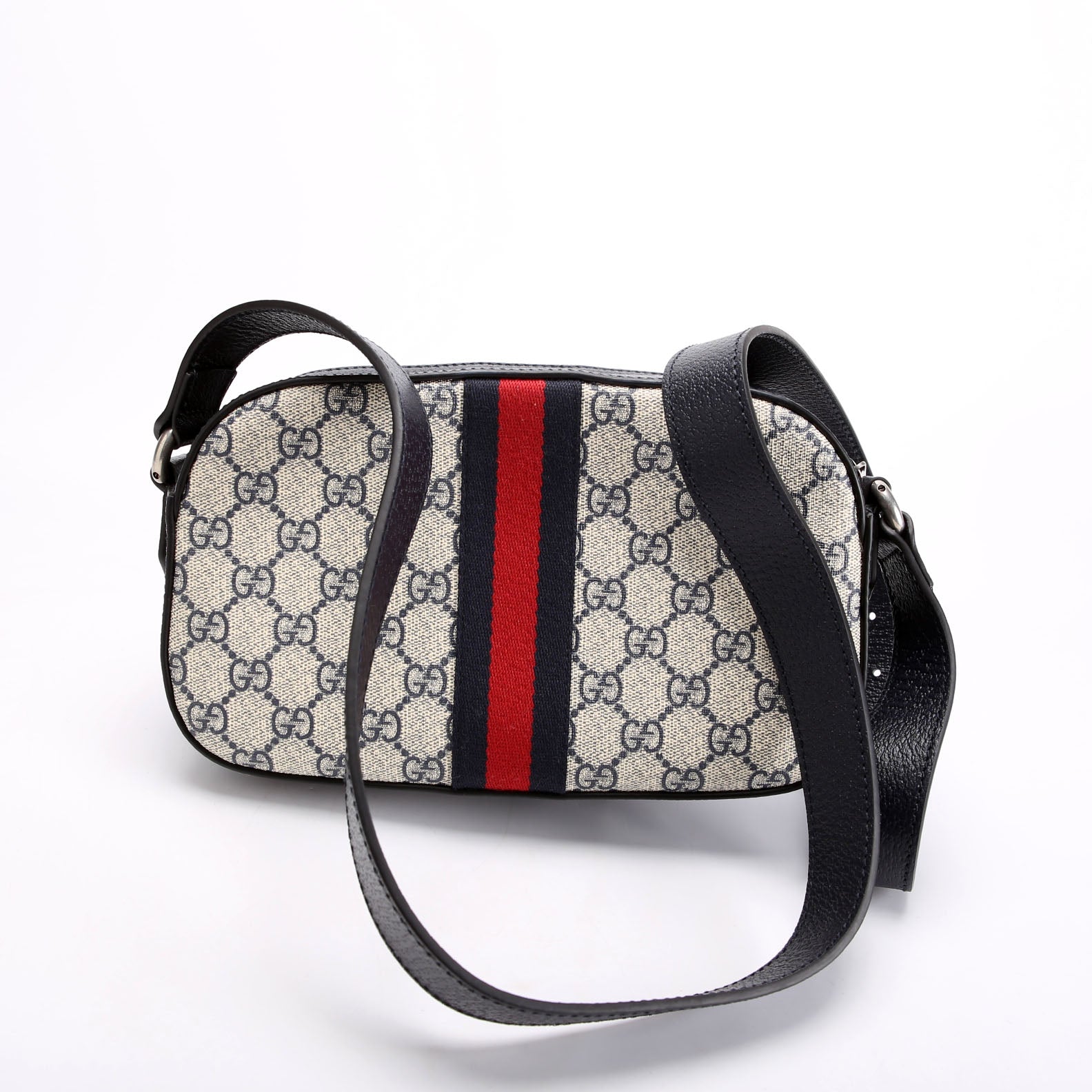 681064 Ophidia GG Shoulder Bag Navy