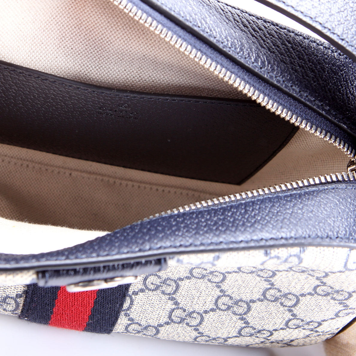 681064 Ophidia GG Shoulder Bag Navy