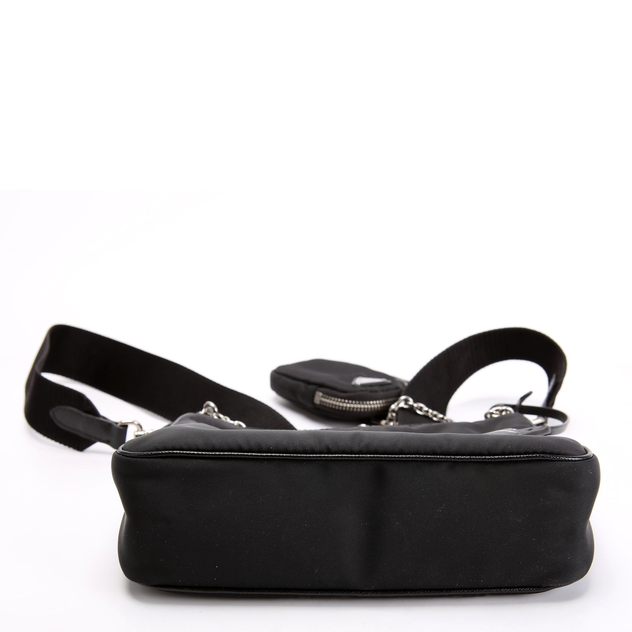 1BH204 Nylon Re-Edition 2005 Shoulder Bag Black