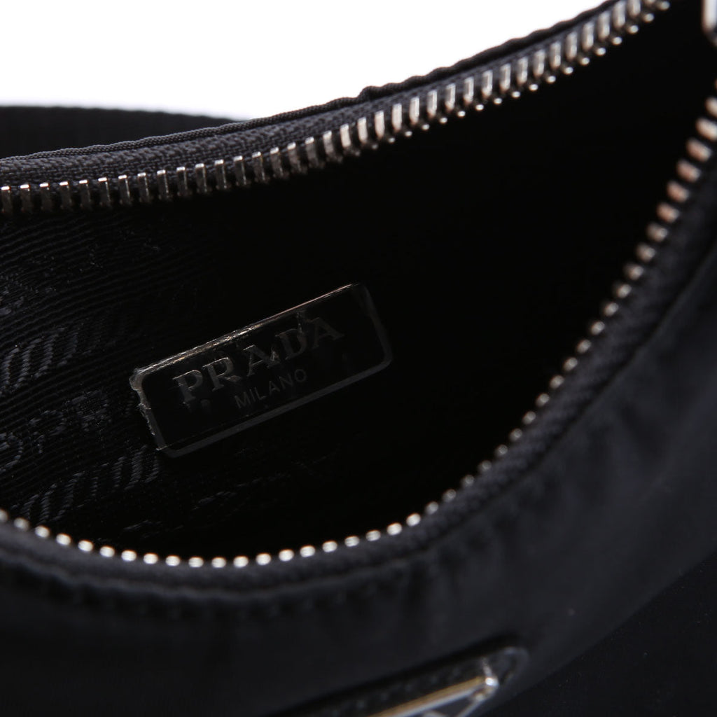1BH204 Nylon Re-Edition 2005 Shoulder Bag Black
